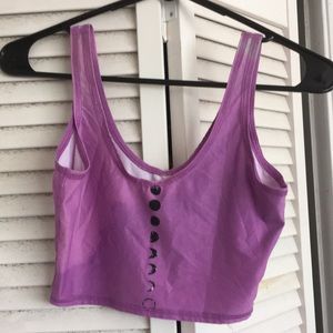 Teeki yoga crop top/sports bra